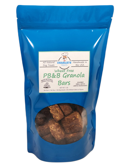 Charlie's Treats Bakery Wheat-Free PB&B Granola Dog Bars