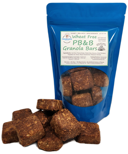 Charlie's Treats Bakery Wheat-Free PB&B Granola Dog Bars