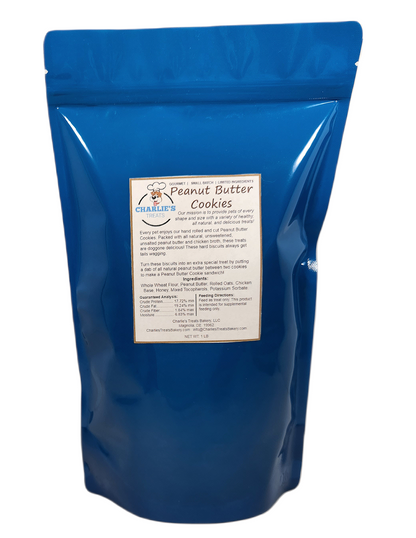 Charlie's Treats Bakery Peanut Butter Dog Cookies