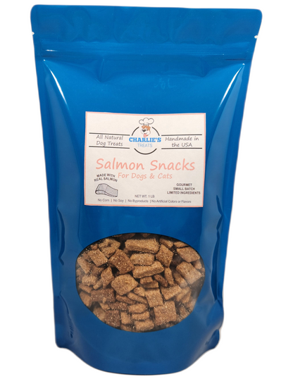 Charlie's Treats Bakery Salmon Snacks Pet Treats