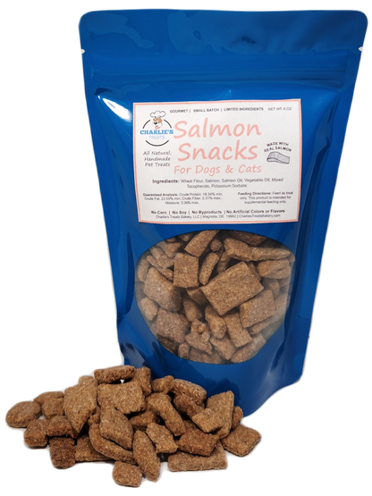 Charlie's Treats Bakery Salmon Snacks Pet Treats