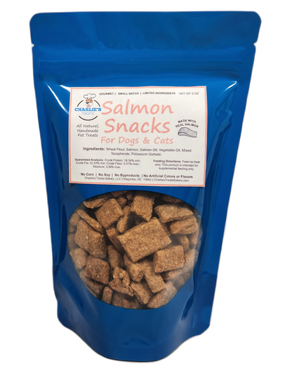 Charlie's Treats Bakery Salmon Snacks Pet Treats