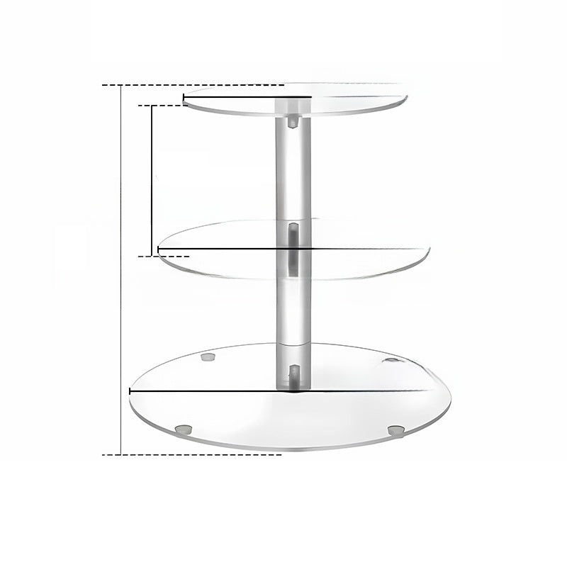 Acrylic cake stand