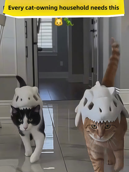 Dinosaur Skeleton Pet Headgear