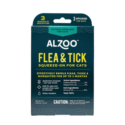 ALZOO Flea & Tick Squeeze-On