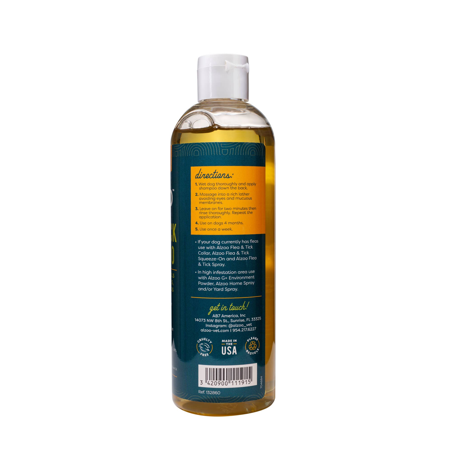 ALZOO Flea & Tick Dog Shampoo