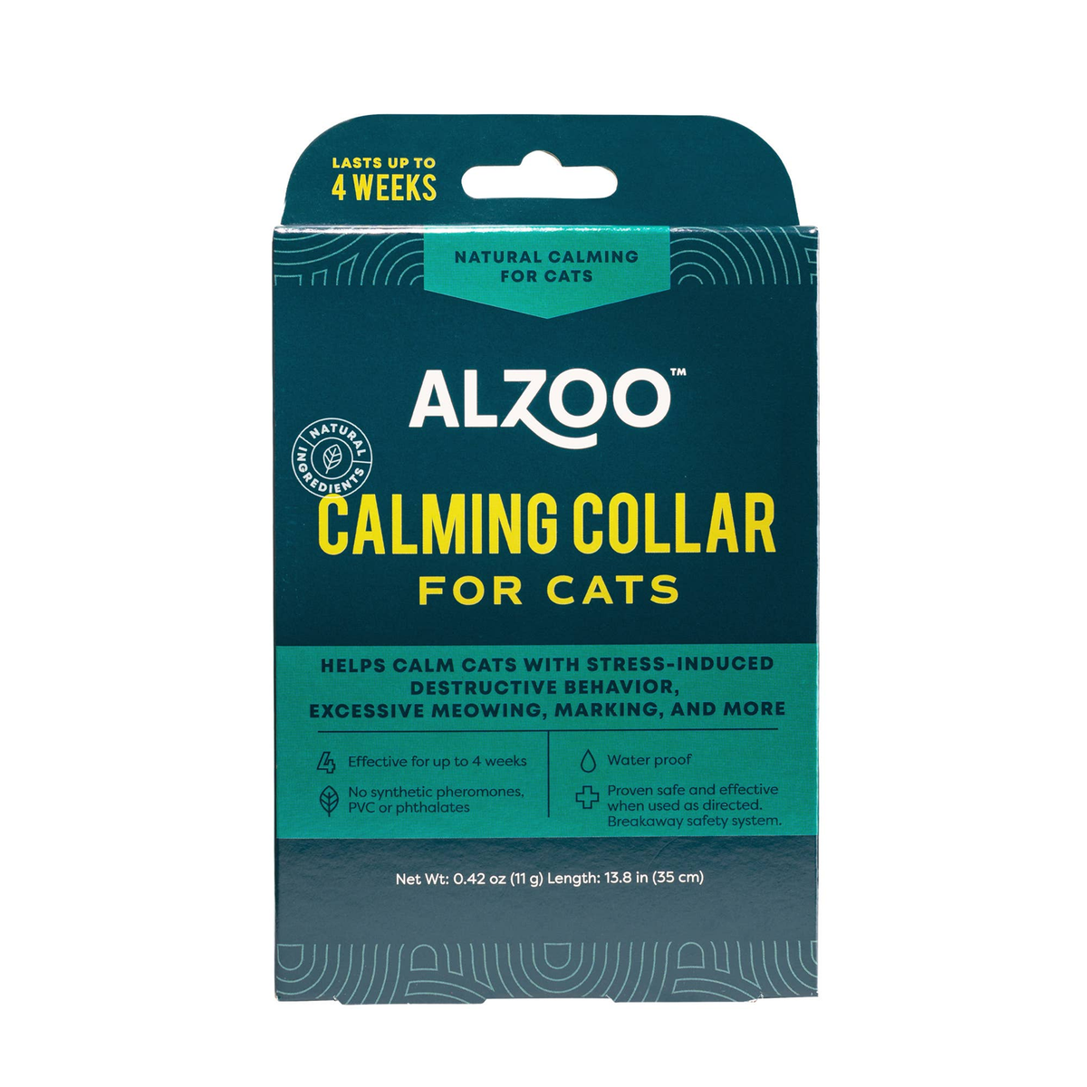 ALZOO Calming Collar for Cats