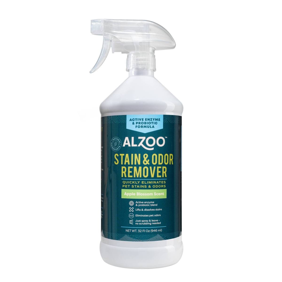 ALZOO Enzymatic Pet Stain & Odor Remover