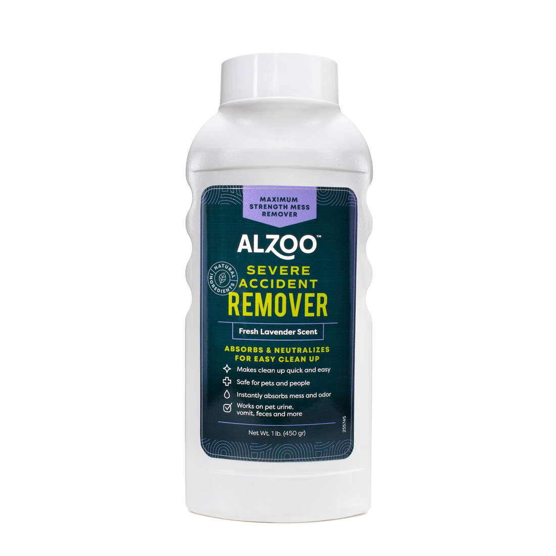 ALZOO Plant-Based Accident Remover, Fresh Lavender
