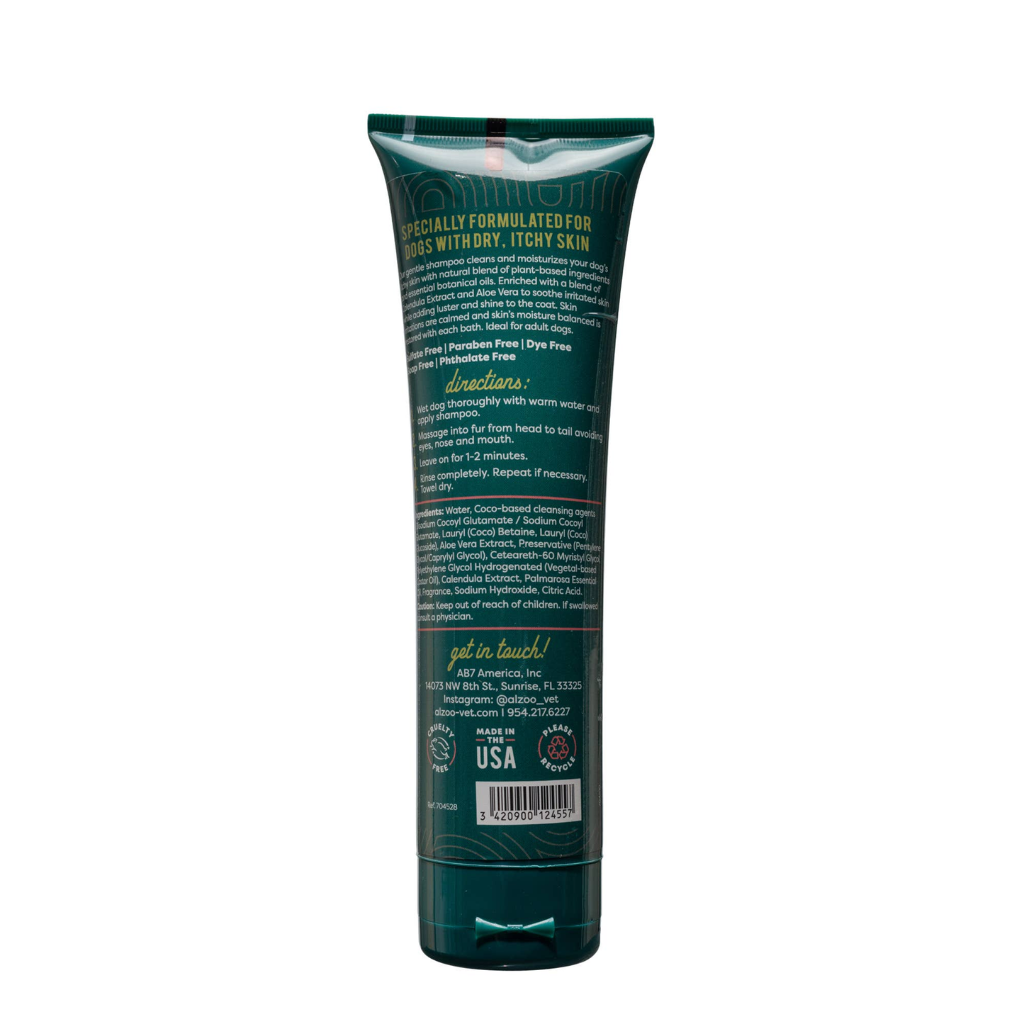 ALZOO Anti-Itch Dog Shampoo