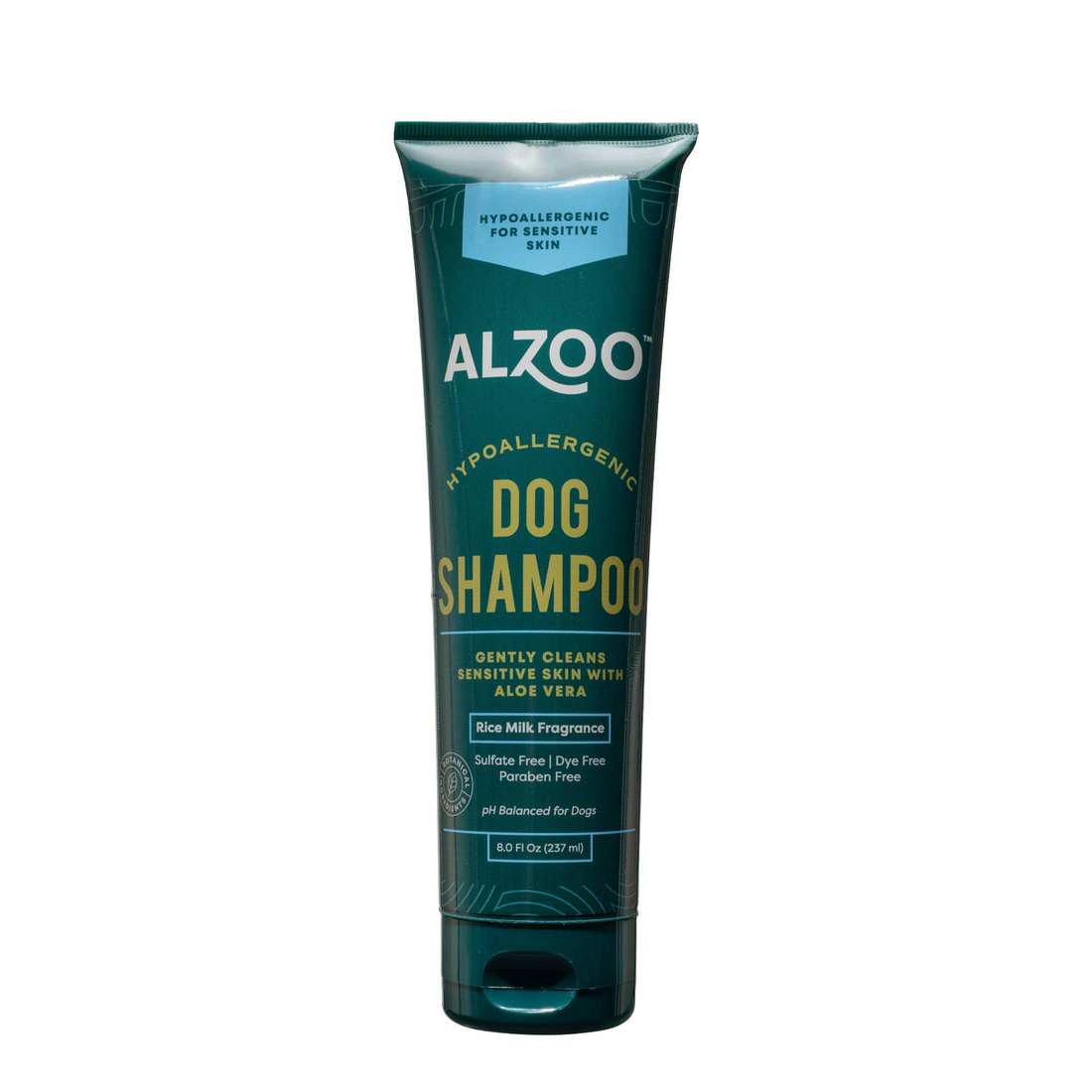 ALZOO Plant-Based Hypoallergenic Dog Shampoo, 8 oz