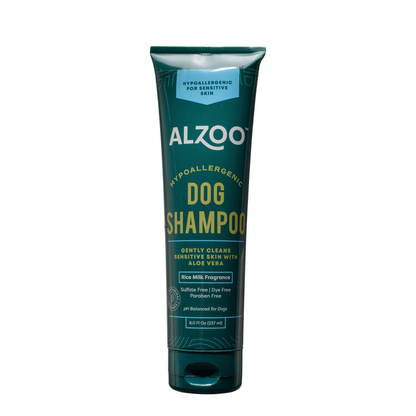 ALZOO Plant-Based Hypoallergenic Dog Shampoo, 8 oz