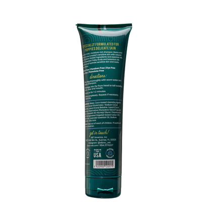 ALZOO Plant-Based Puppy Grooming Shampoo, 8 oz