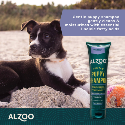 ALZOO Plant-Based Puppy Grooming Shampoo, 8 oz