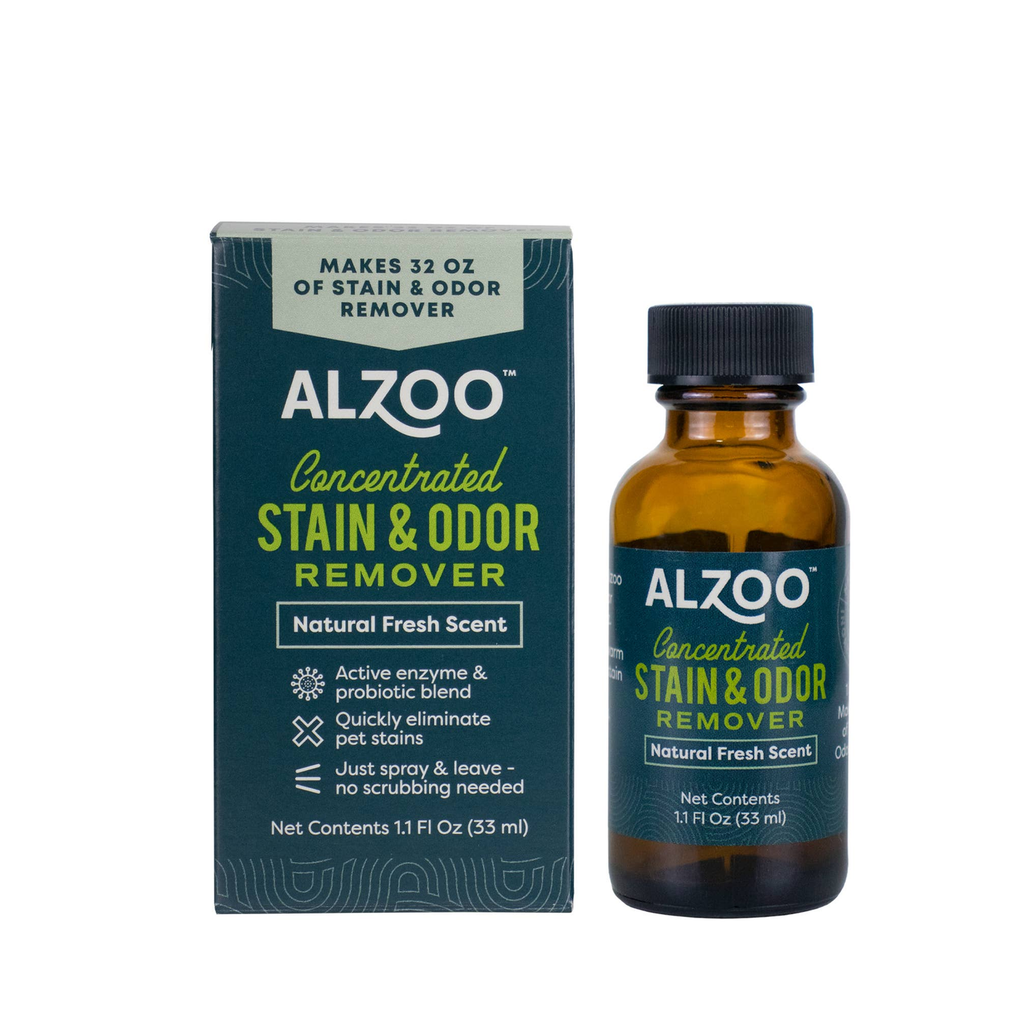 ALZOO Concentrated Stain & Odor Remover Kit