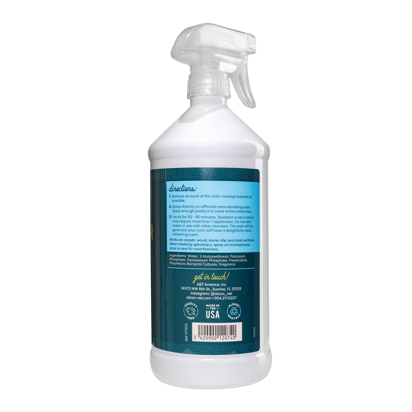 ALZOO Citrus Lavender Stain Remover