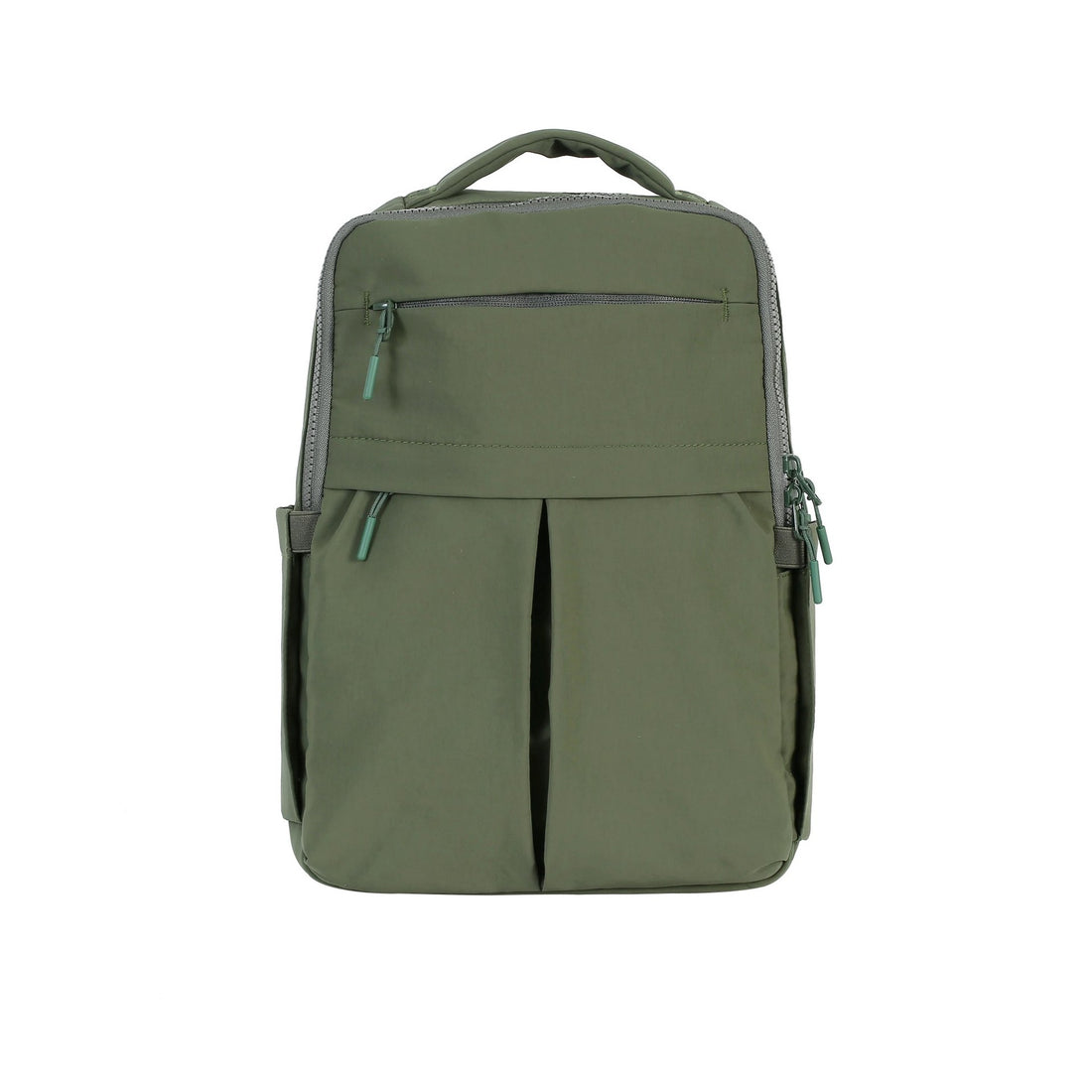 Lightweight Multi-Compartment Nylon Travel Backpack with Shockproof Laptop Sleeve