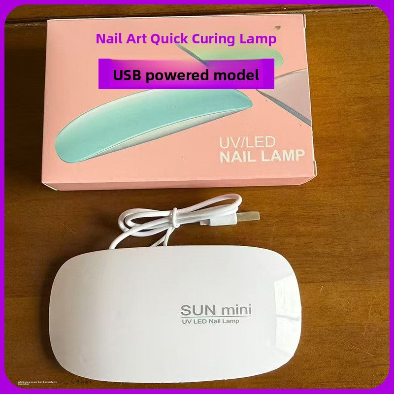 Mini Portable LCD Nail Lamp