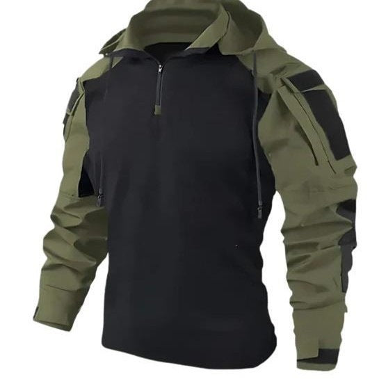 Long-sleeved men's loose camouflage outdoor jacket