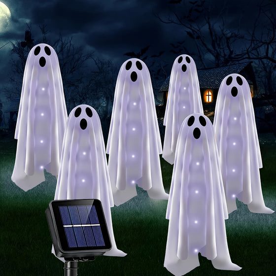 Solar Halloween Ghost Ground Lighting