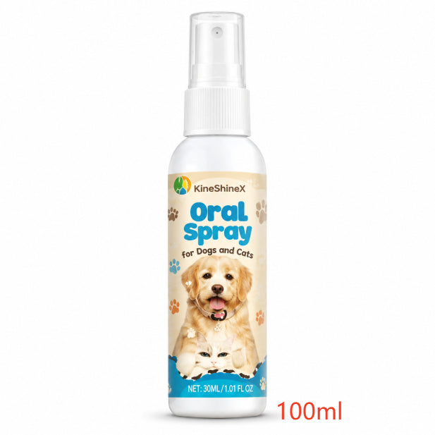 Pet Oral Cleaning Spray for Dogs and Cats Universal