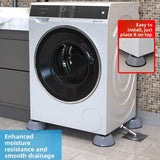 Shock-Absorbing Foot Pads for Washing Machine Bases