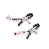 Metal Nipple Clips with Chain and Bells