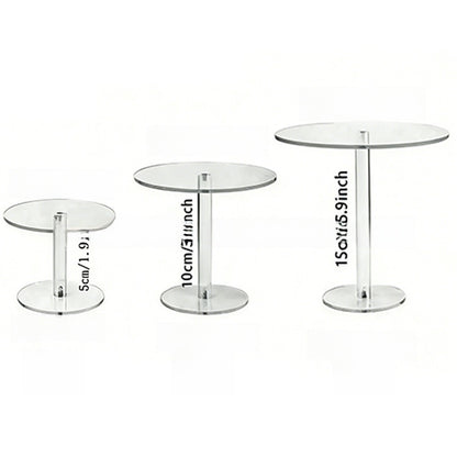 Acrylic cake stand