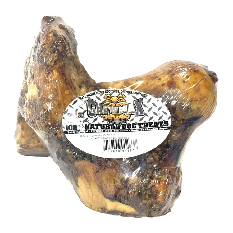 ChewMax Saddle Knuckle Beef Dog Bone