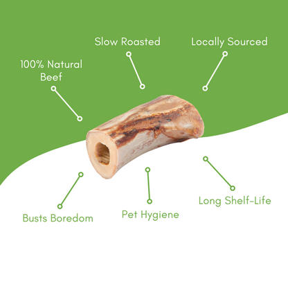 ChewMax Beef Center Cut Dog Bones, 2-3 Inch