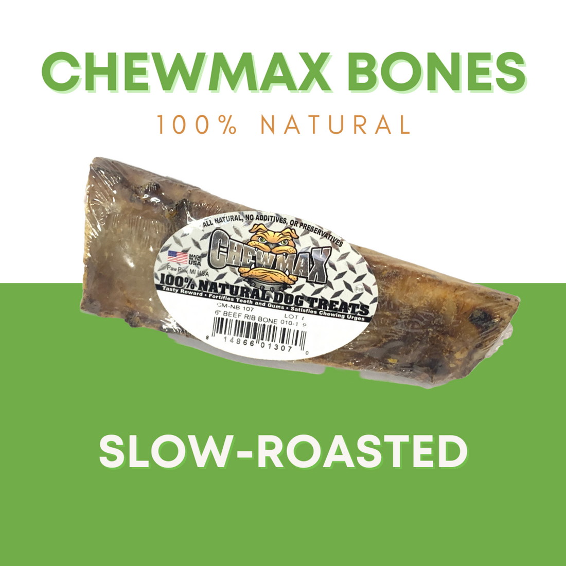ChewMax Rib Beef Dog Bone