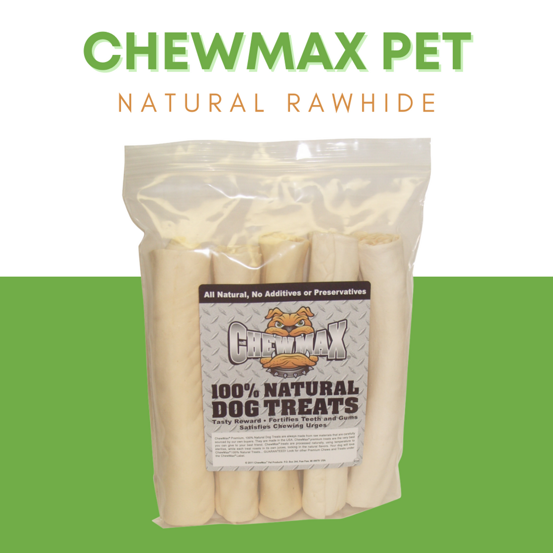 ChewMax Rawhide Retriever Roll Dog Chews