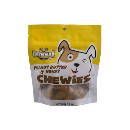 ChewMax Peanut Butter & Honey Chewies Dog Treats