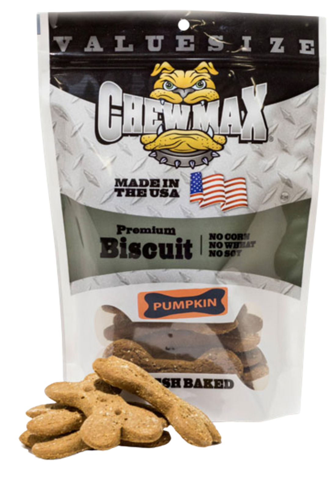 ChewMax Pumpkin Biscuit Dog Treats