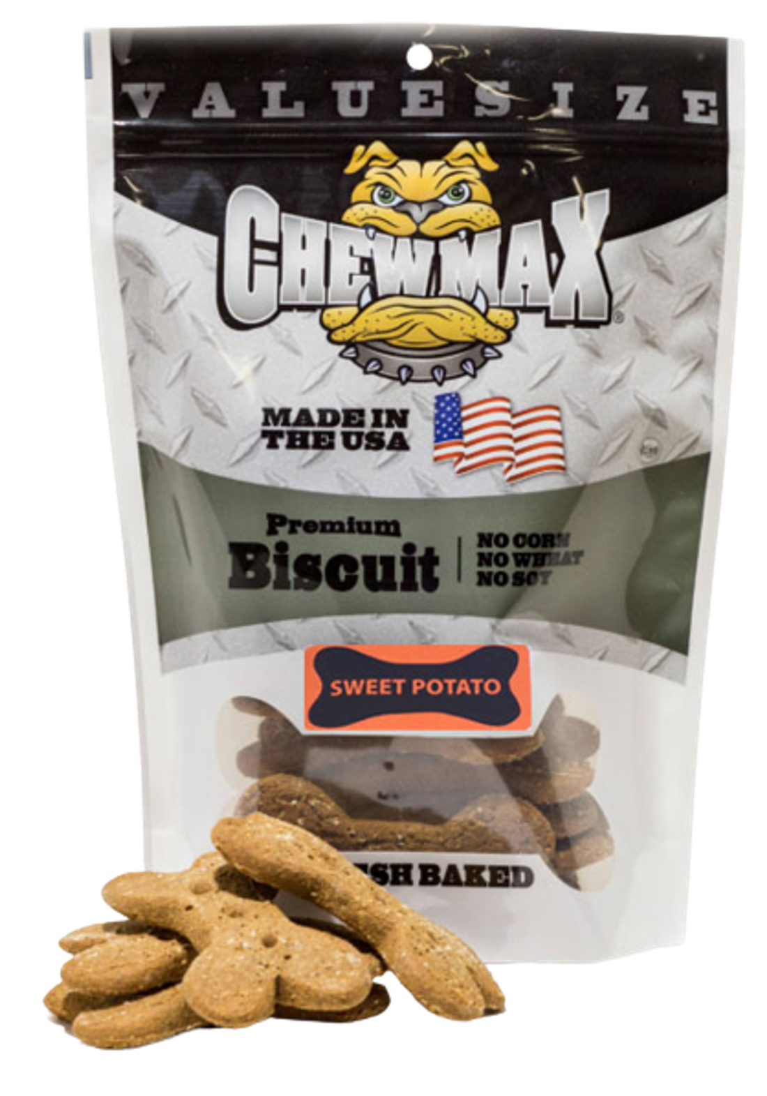 ChewMax Sweet Potato Biscuit Dog Treats