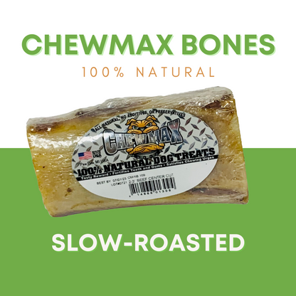 ChewMax Beef Center Cut Dog Bones, 2-3 Inch