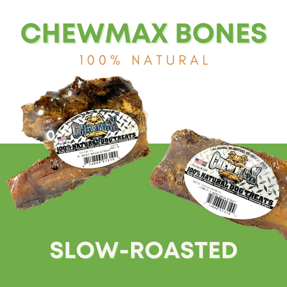 ChewMax Beef Back Strap Dog Bone, 5 Inch