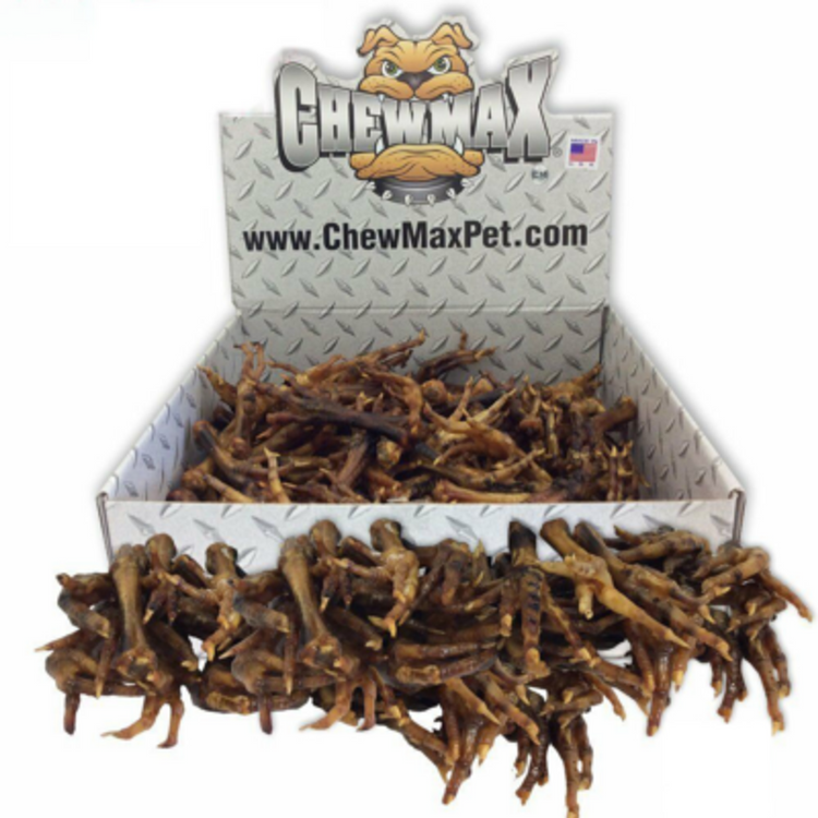 ChewMax Chicken Feet Dog Chews, 3 lb