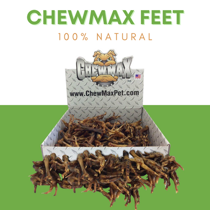 ChewMax Chicken Feet Dog Chews, 3 lb