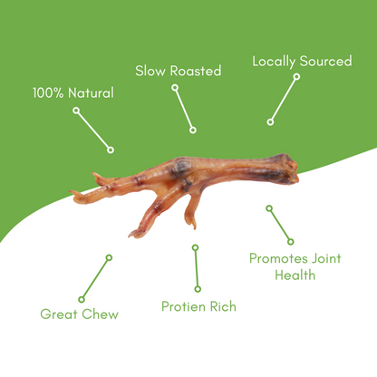 ChewMax Chicken Feet Dog Chews, 3 lb