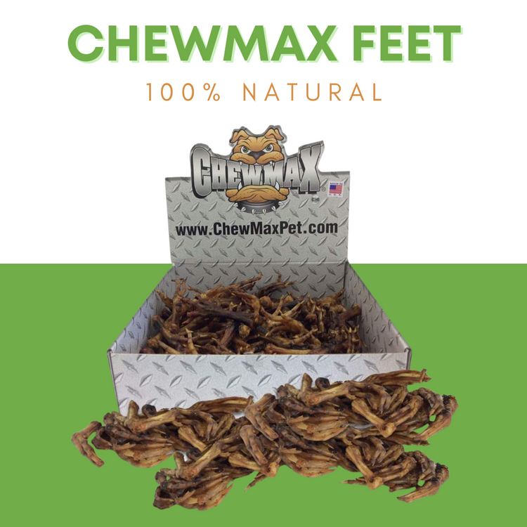 ChewMax Duck Feet Dog Chews, 3 lb