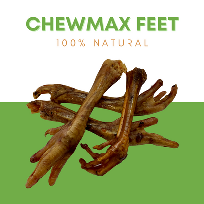 ChewMax Turkey Feet Dog Treats