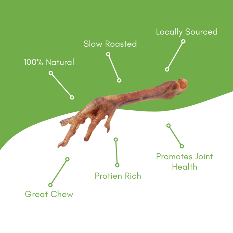 ChewMax Turkey Feet Dog Treats