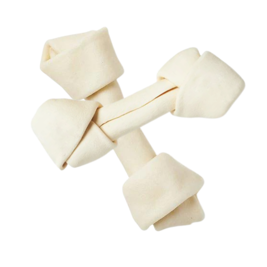 ChewMax Natural Knotted Rawhide Bone, 14-15 Inch