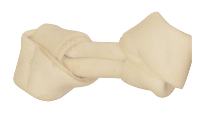 ChewMax Natural Knotted Rawhide Bone, 14-15 Inch