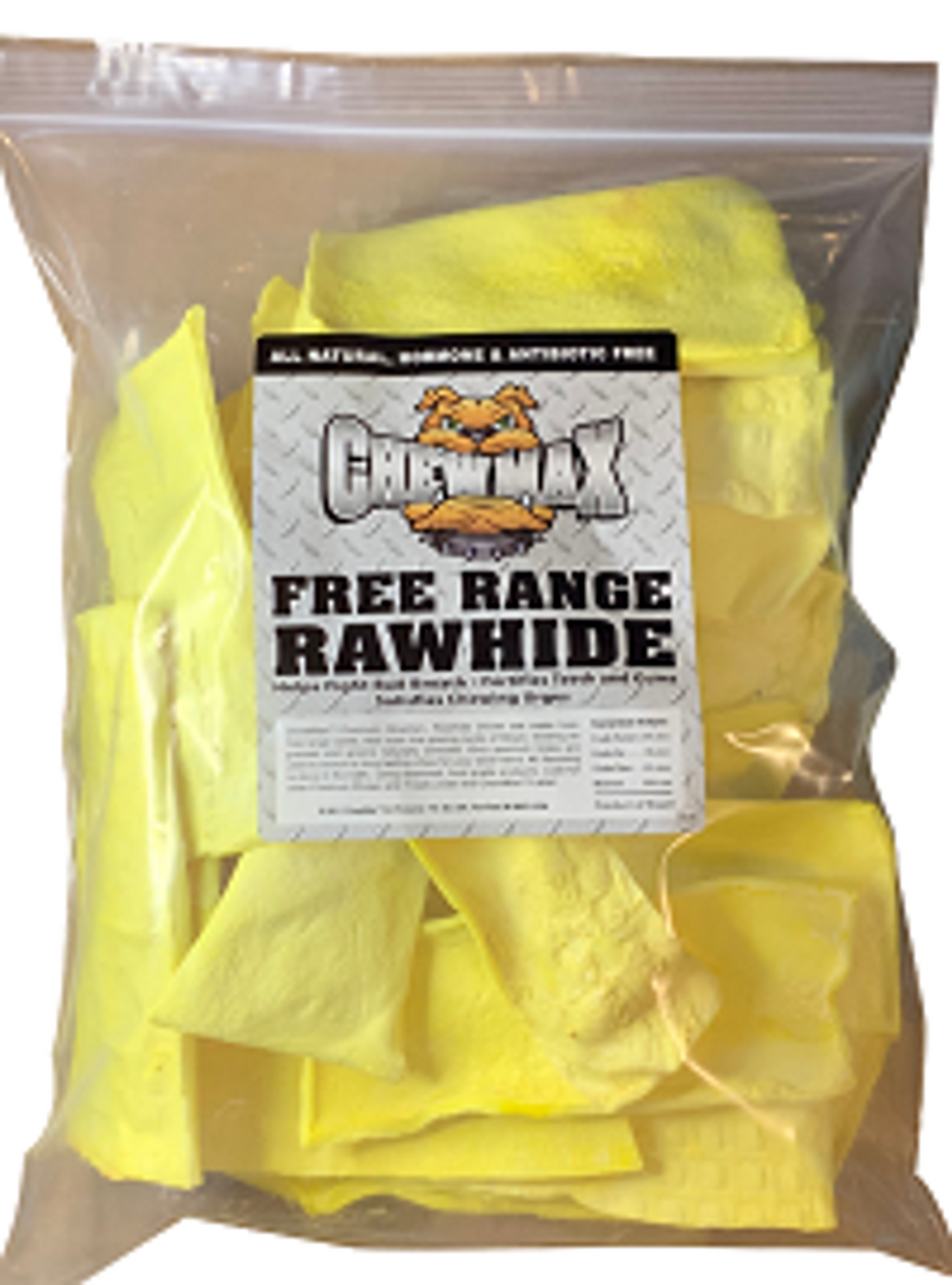 ChewMax Chicken Chip Rawhide Dog Treats, 1.5 lb