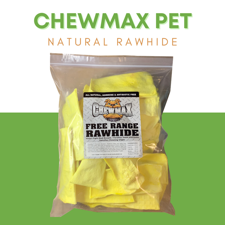 ChewMax Chicken Chip Rawhide Dog Treats, 1.5 lb