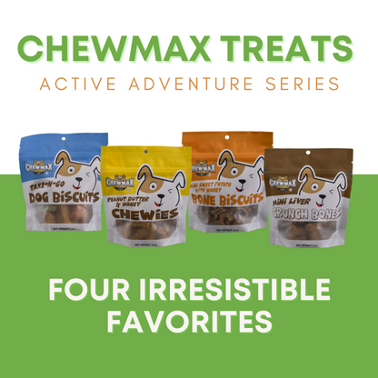 ChewMax Mini Sweet Potato & Honey Bone Dog Biscuits