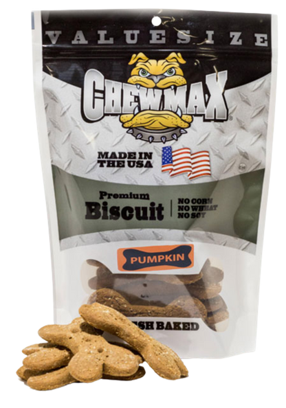 ChewMax Pumpkin Biscuit Dog Treats