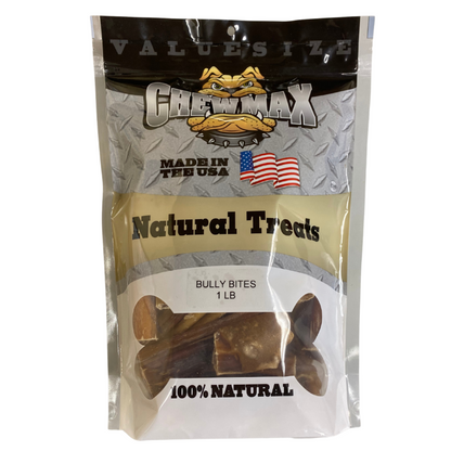 ChewMax Bully Bites Dog Treats (1 lb Bag)
